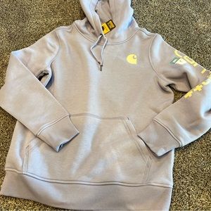 Light Purple Carhartt Hoodie Sweatshirt